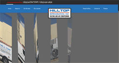 Desktop Screenshot of hilltoprefrigeration.com